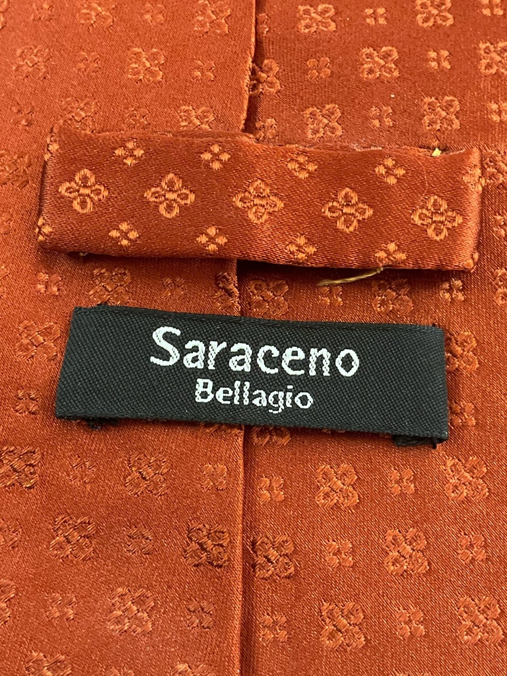Saraceno Bellagio Italian Silk Jacquard Tie - Picture 2 of 3